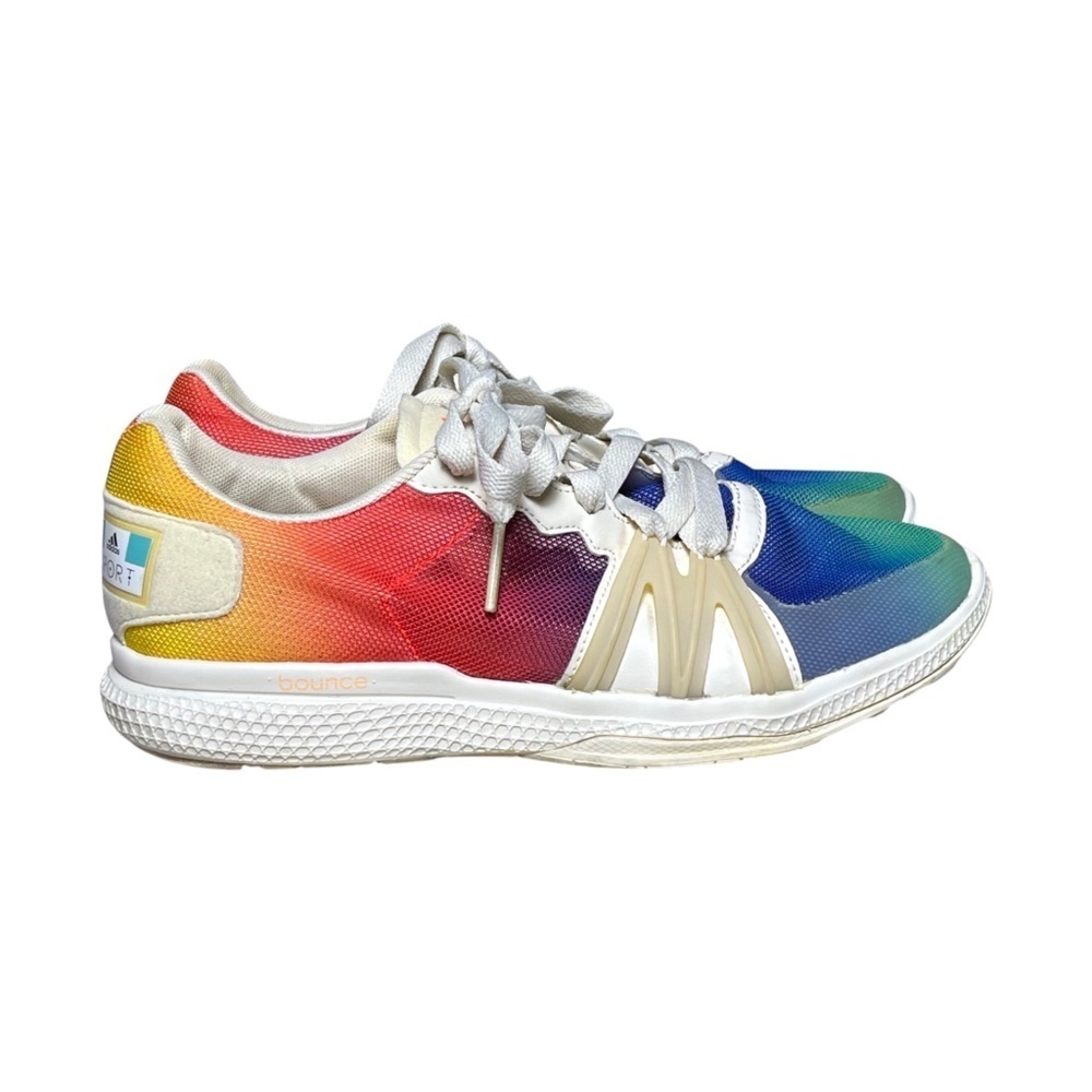 Adidas Stellasport Womens Ively Shoes Size 7 US, 5.5 UK Colorful Red Blue Yellow